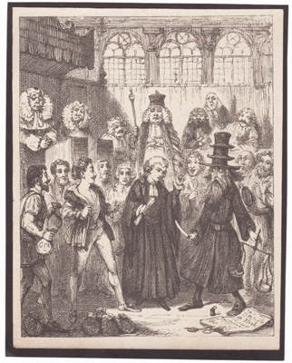 Cruikshank The Merchant of Venice